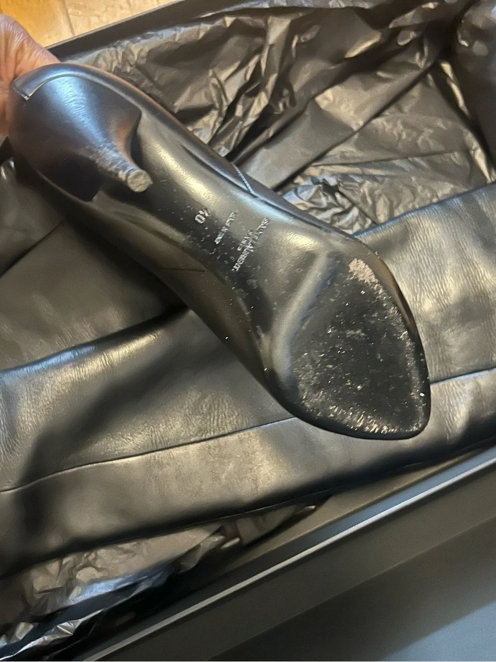 Saint Laurent Kiki over the knee boot
